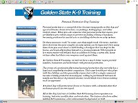 Golden State K-9 Training